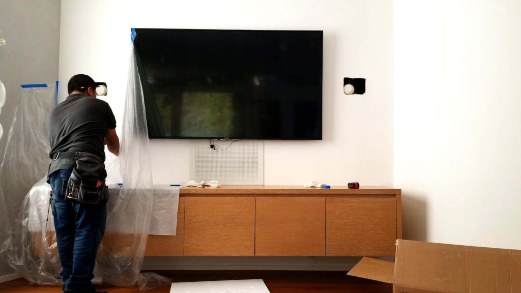 screen installation 1